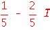 1/5-2/5*I