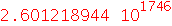 0.2601218944e1747