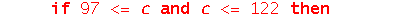 caesar := proc (s::string, shift::integer) local S, l, i, c; S := convert(s, 'bytes'); l := nops(S); for i to l do c := S[i]; if 97 <= c and c <= 122 then c := c-97+shift; c := irem(c, 26); if c < 0 t...