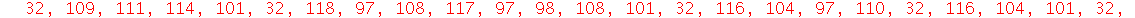 S := [73, 32, 104, 97, 118, 101, 32, 115, 101, 101, 110, 32, 116, 111, 111, 32, 109, 117, 99, 104, 32, 110, 111, 116, 32, 116, 111, 32, 107, 110, 111, 119, 32, 116, 104, 97, 116, 32, 116, 104, 101, 32...