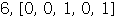 6, Array([0, 0, 1, 0, 1])