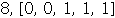 8, Array([0, 0, 1, 1, 1])