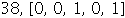 38, Array([0, 0, 1, 0, 1])