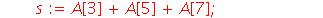 TestMagic := proc () local i, j, s; global A; s := A[1]+A[2]+A[3]; if s <> 15 then return false end if; s := A[4]+A[5]+A[6]; if s <> 15 then return false end if; s := A[7]+A[8]+A[9]; if s <> 15 then r...