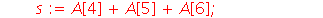 TestMagic := proc () local i, j, s; global A; s := A[1]+A[2]+A[3]; if s <> 15 then return false end if; s := A[4]+A[5]+A[6]; if s <> 15 then return false end if; s := A[7]+A[8]+A[9]; if s <> 15 then r...