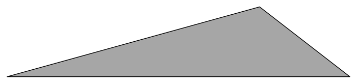 The corresponding least symmetric triangle