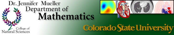 Dr. Jennifer Mueller - Department of Mathematics at Colorado State University
